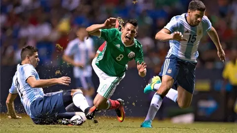 Argentina 'ensucia' con juego brusco amistoso contra Tri