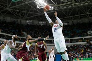 Dream Team da paliza a Venezuela en segundo juego en Río