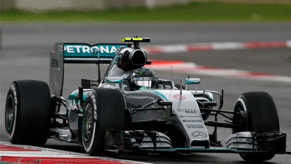 Nico Rosberg se lleva la P2 del GP de México