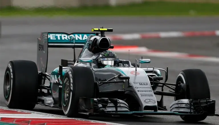 Nico Rosberg se lleva la P2 del GP de México