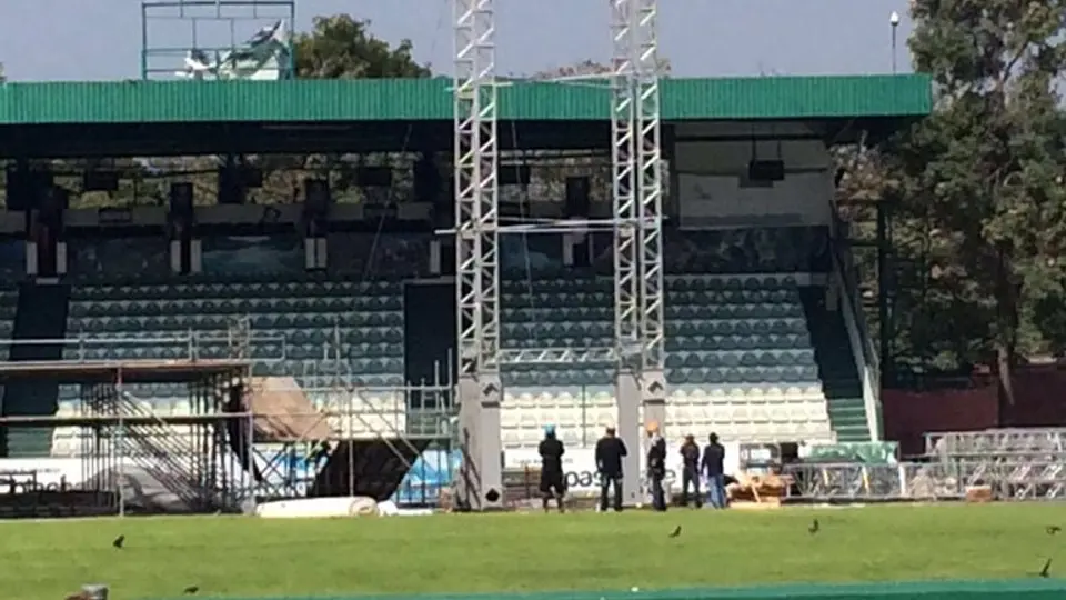Estadio Zoque, maltratado por visita del Papa