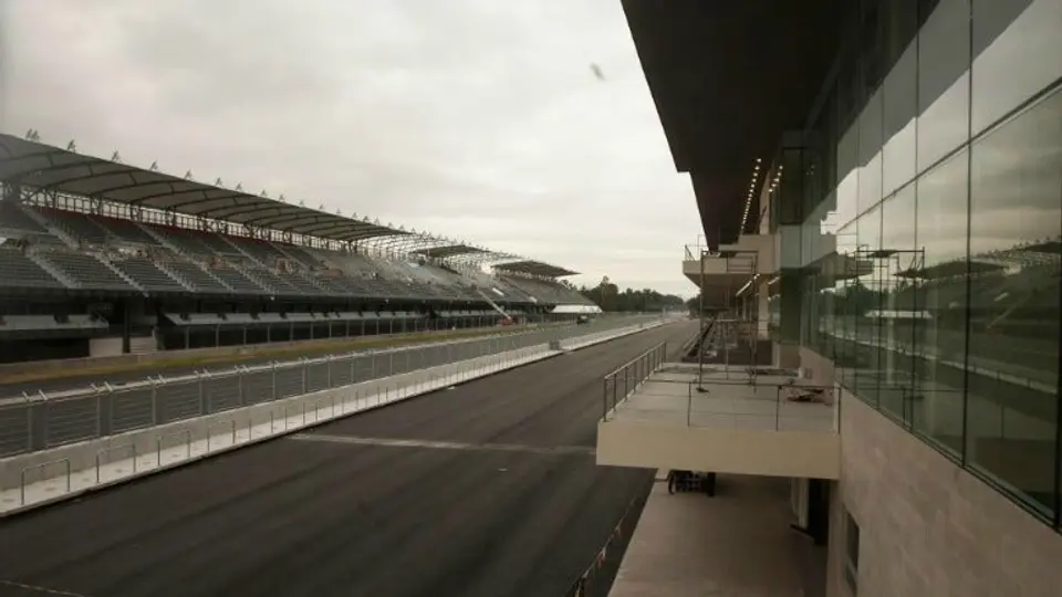 Circuito para GP de México, casi listo