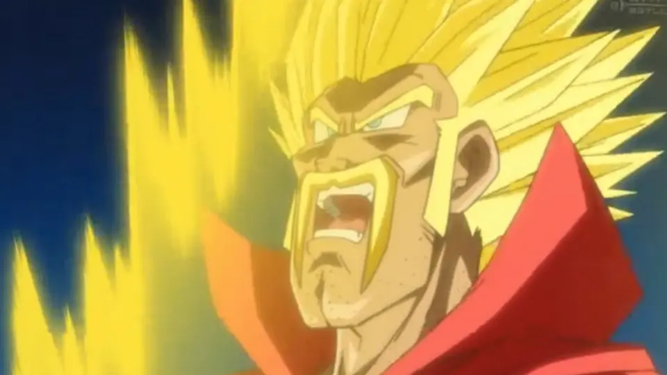 Mr Satán se convierte en Super Saiyajin en Dragon Ball Super