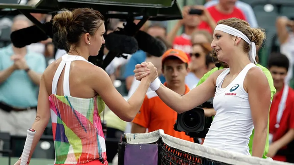 Halep, derrotada y el Miami Open se queda sin otra favorita