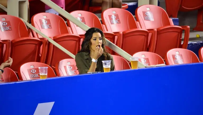 Eva Longoria, presente en el Abierto Mexicano
