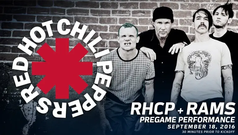 Red Hot Chili Peppers estará en regreso de Carneros a L.A.