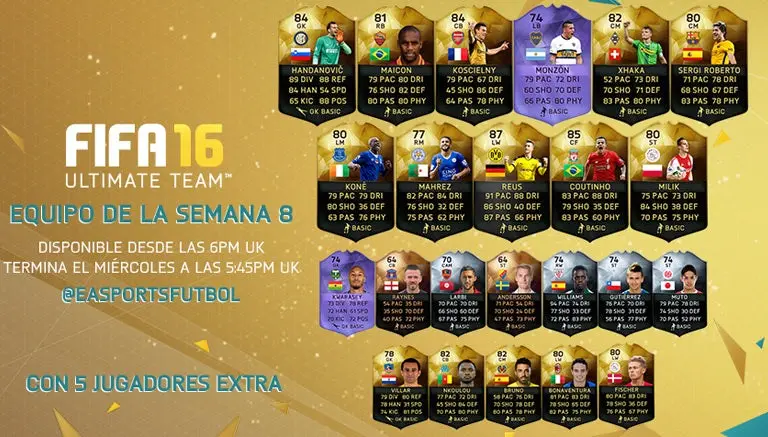 Reus llena de magia el equipo de la jornada en FUT