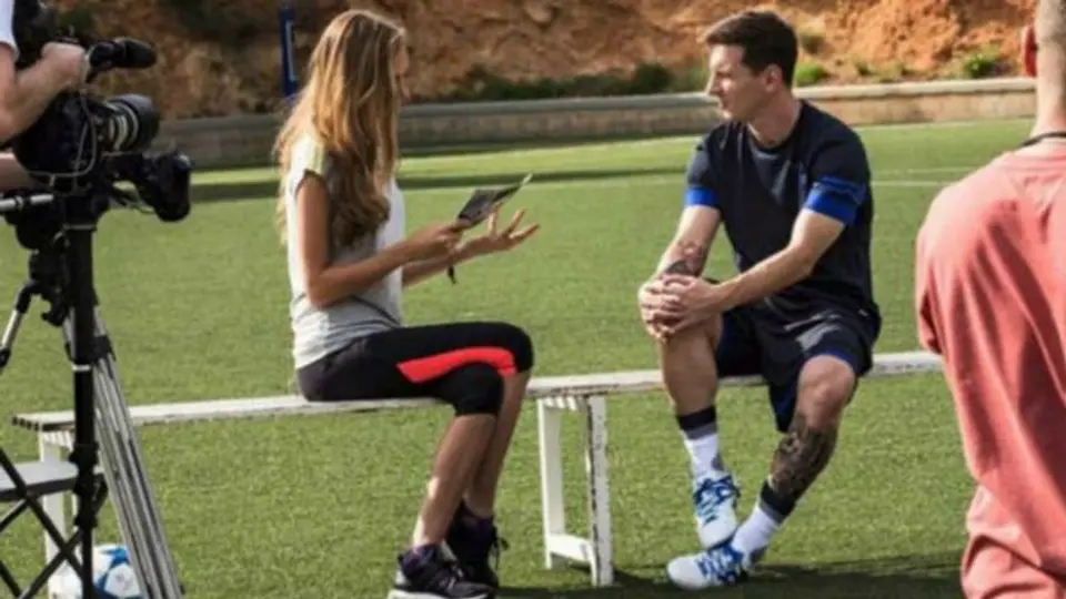 Modelo alemana descubrió el lado íntimo de Lio Messi