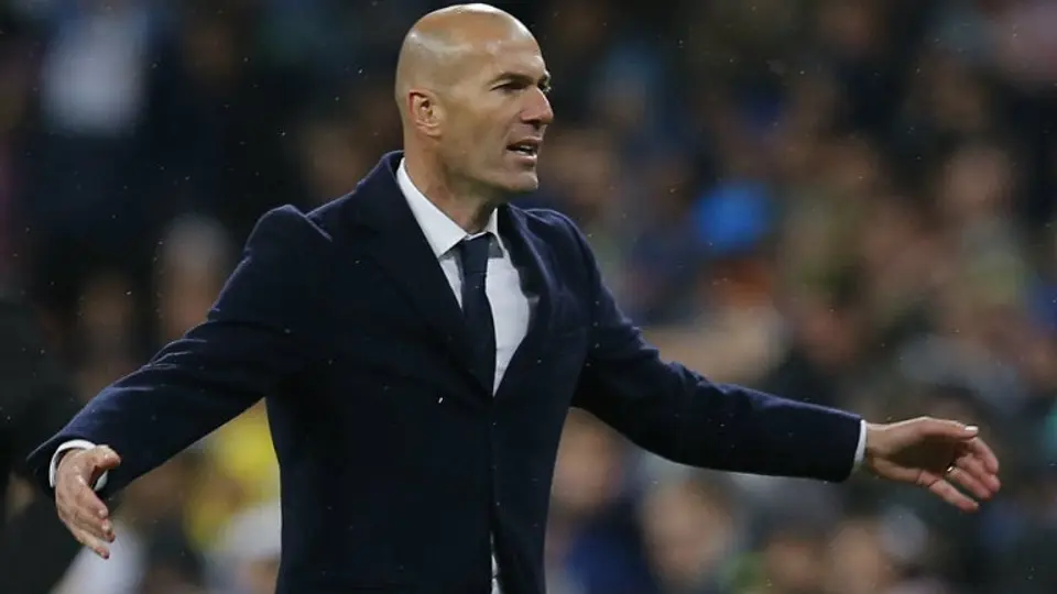 Zidane rompe su pantalón con eufórica reacción