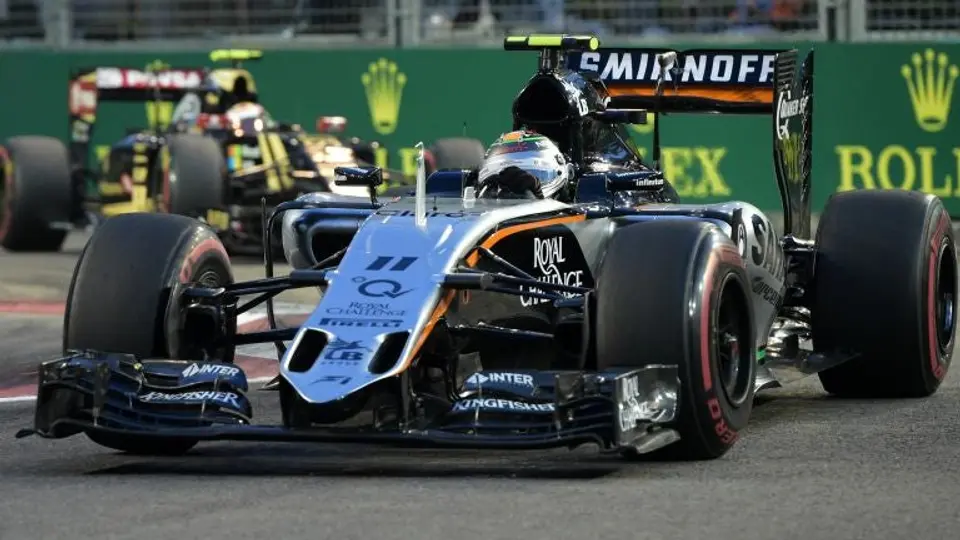 Checo dejaría Force India por Lotus en 2016