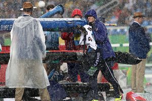 Atletismo, suspendido por tormenta en Estadio Olímpico
