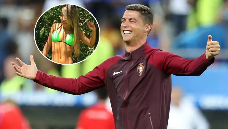 Sexy brasileña revela chat privado con Cristiano Ronaldo