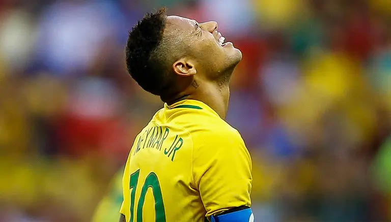 Brasil y Neymar decepcionan con empate contra Sudáfrica