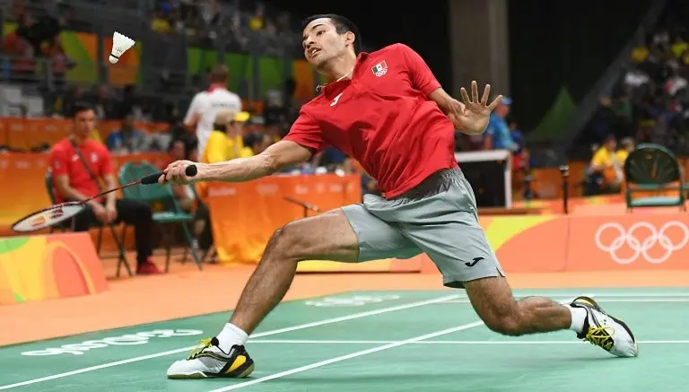 Lino Muñoz, eliminado de Río en bádminton
