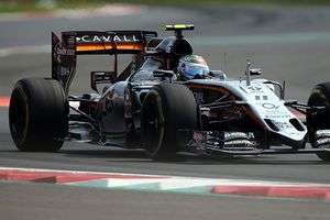 Checo, con buena actuación en GP de México