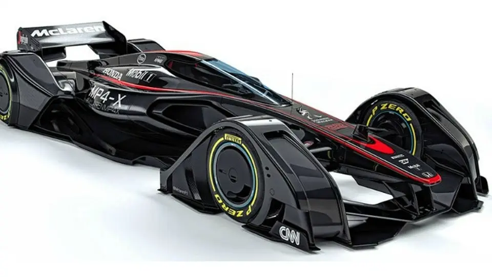 McLaren presenta prototipo de F1 estilo Batimóvil