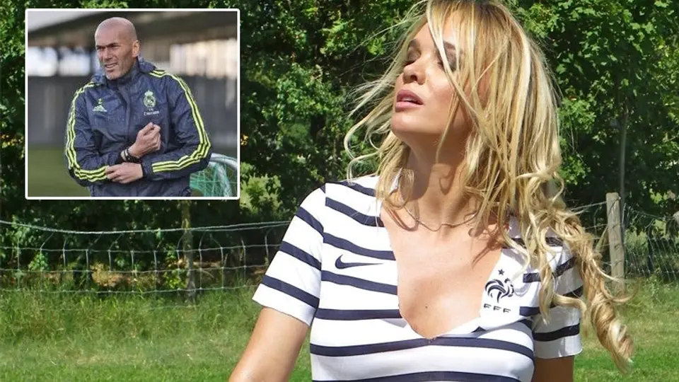 Zidane, respaldado por pornstar
