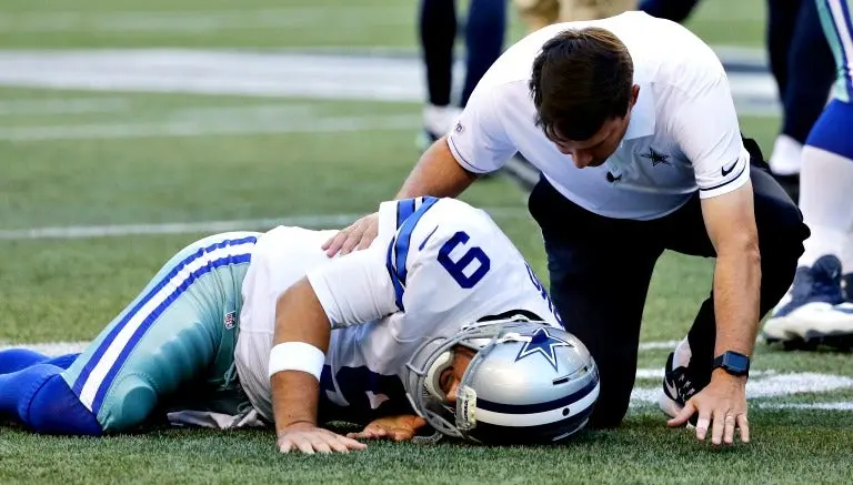 Romo, fuera por tiempo indefinido tras fractura en la espalda
