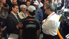 Enrique Peña Nieto recorre pista del AHR