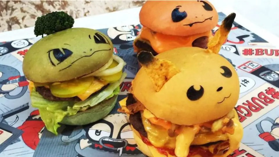 Hamburguesas inspiradas en Pokémon llegan al mercado