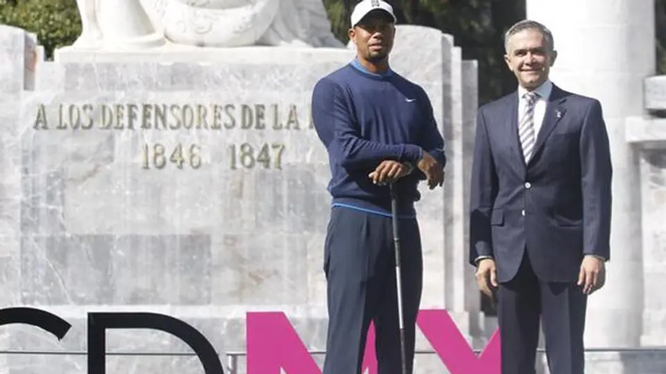 Tiger Woods, 'Visitante Distinguido' en México