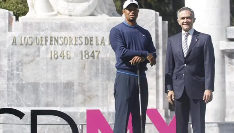 Tiger Woods, 'Visitante Distinguido' en México