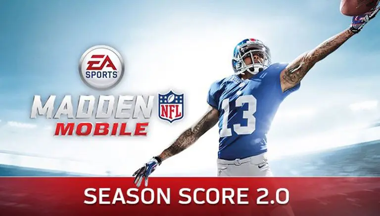 Inicia la actividad en Madden Mobile Season Score
