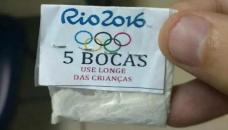 Narcotraficantes venden drogas con logo de Río 2016