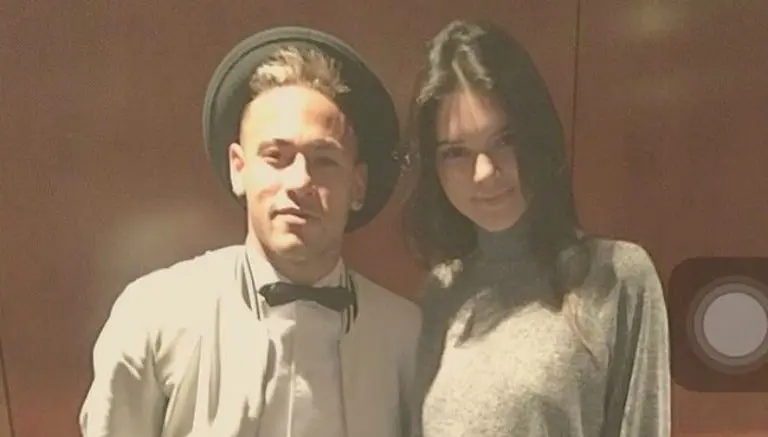 Neymar se le adelanta a CR7 y conoce a Kendall Jenner