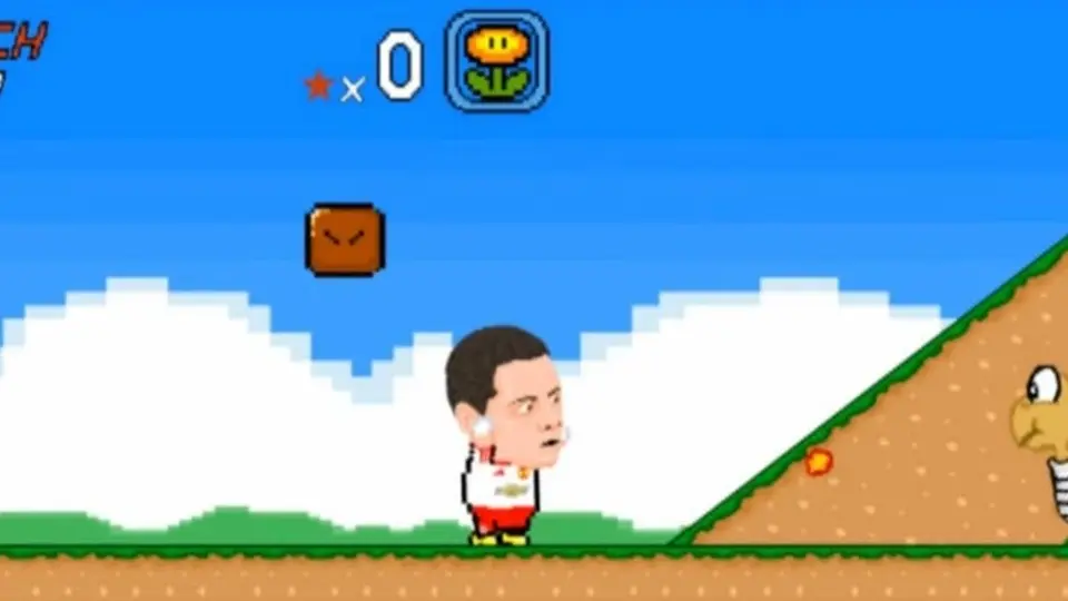 Parodian a futbolistas al estilo Mario Bros