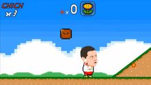 Parodian a futbolistas al estilo Mario Bros