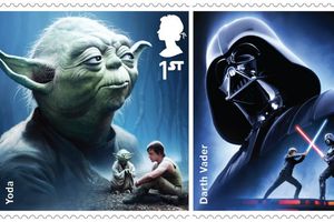 Lanzan colección de estampilllas de Star Wars