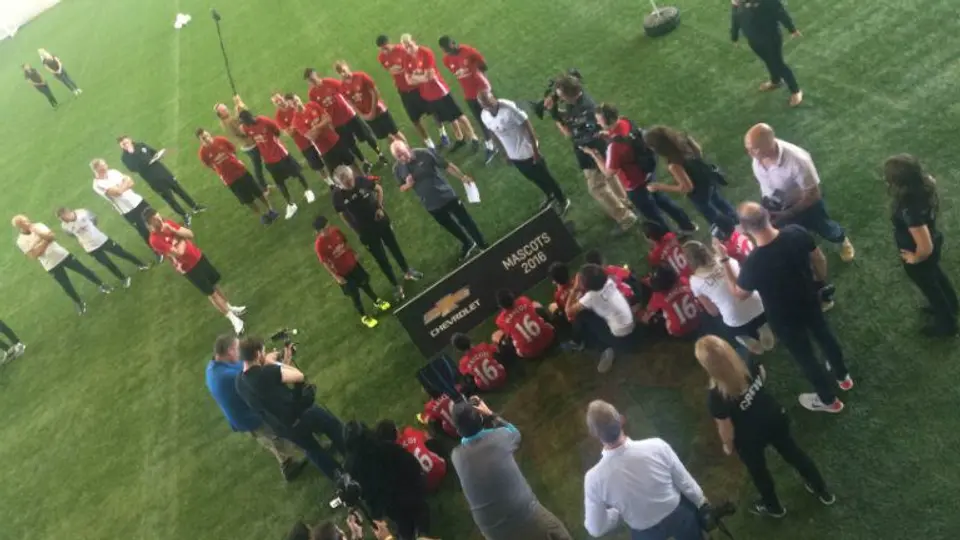 'Chevrolet Mascots' reúne a niños con ídolos del Man Utd