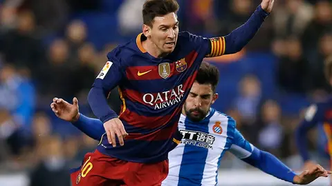 'Eres muy malo': Messi, a jugador del Espanyol que lo llamó bajito