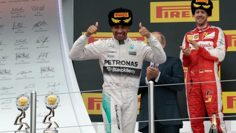 Hamilton, con posibilidad de coronarse en México