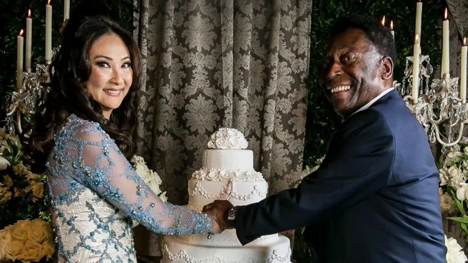 Pelé se casa por tercera vez a sus 75 años de edad