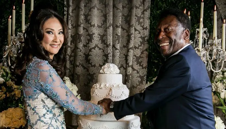 Pelé se casa por tercera vez a sus 75 años de edad