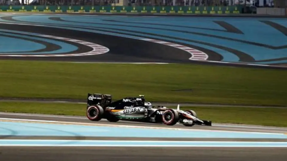 Checo es quinto y culmina temporada en noveno