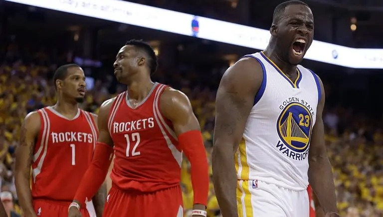 Warriors se impone a Rockets sin Stephen Curry