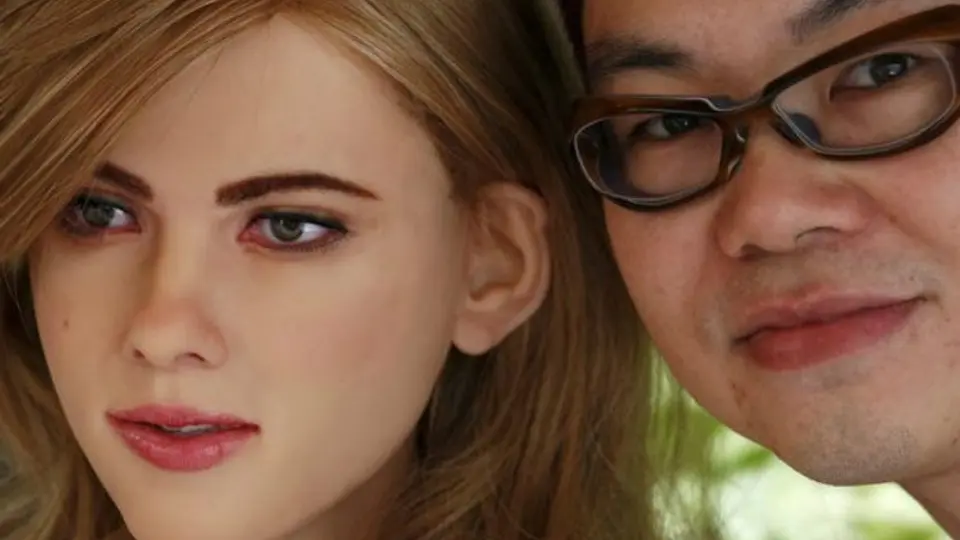 Asiático crea robot idéntico a Scarlett Johansson