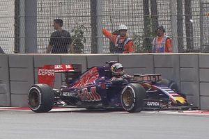 Accidentada segunda práctica en el GP de México