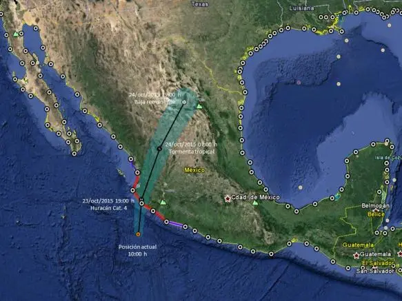 Recomendaciones de seguridad durante el Huracán Patricia
