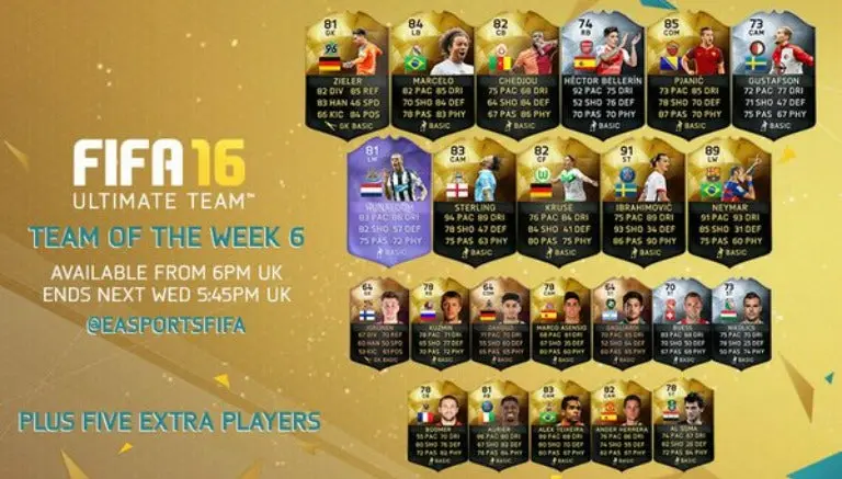 Héroe silencioso acapara el Ultimate Team de la semana