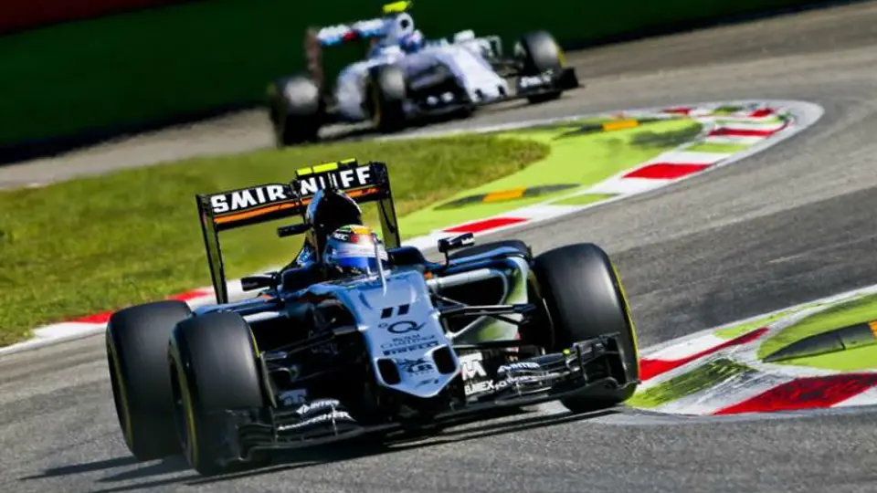 Checo Pérez largará séptimo en el GP de Italia