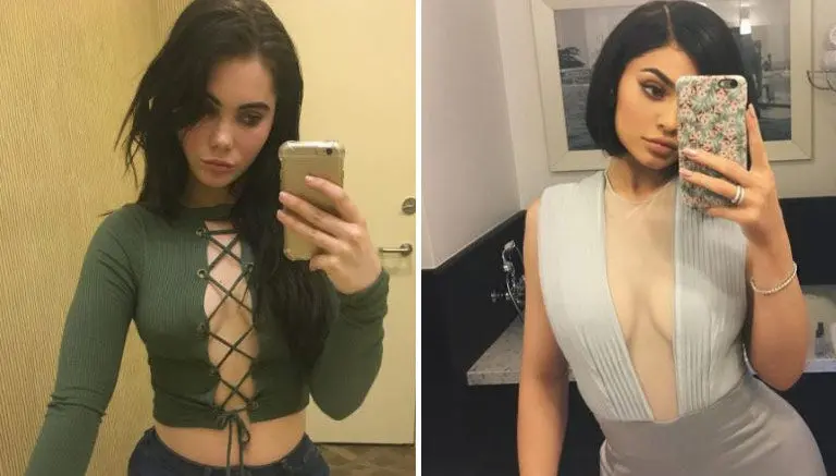 Maroney, gimnasta criticada por 'imitar' a Kylie Jenner