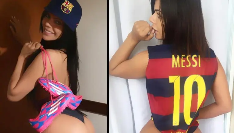Miss Bum Bum apoya a Messi tras polémica con Egipto