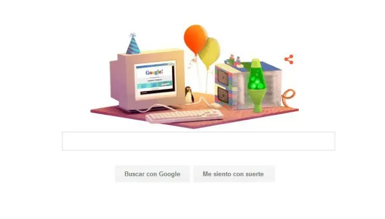 Google festeja 17 años con nuevo doodle