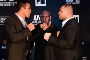 Caín y Werdum tienen su primer careo previo a revancha