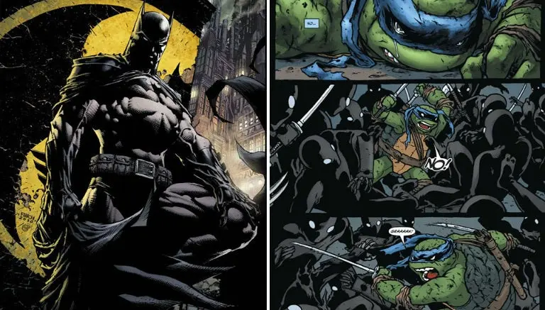Batman y las Tortugas Ninja, en un mismo cómic