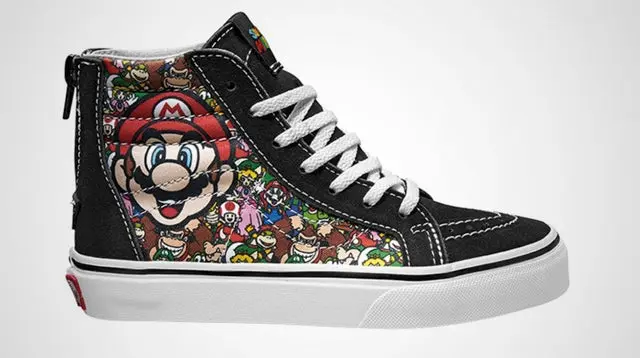 Vans lanza línea de calzado inspirado en Nintendo NES